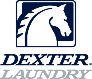 Dexter laundry logo blue png