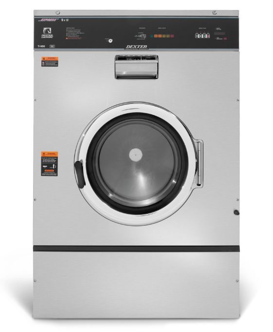 Dexter T-1450 90Lb Capacity 6-Cycle On-Premise Washer 1 T 1450 express 6 cycle black front 1