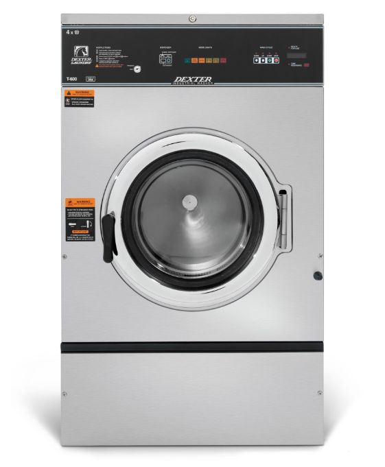 Dexter T-600 40Lb Capacity 6-Cycle On-Premise Washer 1 T 600 6 cycle black front 1
